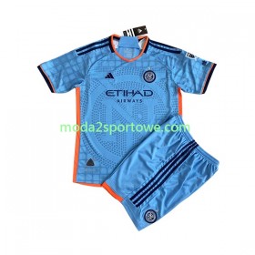 Koszulka New York City FC Dziecięcy Domowe Stroje Piłkarskie 2023 Krótki Rękaw